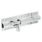 Securit S1502 Heavy Door Bolt Brass 1.1/2&quot; Wide 150mm