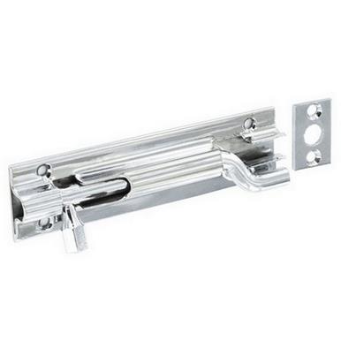 Securit S1537 Necked Bolt Chrome 1&quot; Wide 75mm