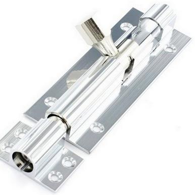 Securit S1541 Door Bolt Chrome 1.1/2&quot; Wide 100mm