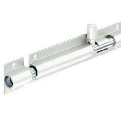 Securit S1555 Door Bolt Aluminium 1&quot; Wide 100mm