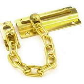 Securit S1624 Steel Door Chain Brass 80mm