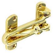 Securit S1628 Security Door Guard Brass 110mm *Clearance *