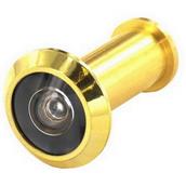 Securit S1652 Brass Door Viewer  (180 Degree)