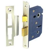 Securit S1836 Bathroom Lock Nickel Plated 63mm