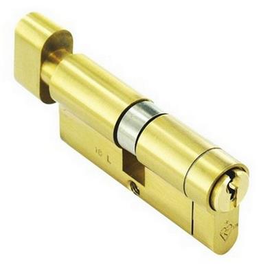 Securit S2094 Anti-Snap Euro Thumb Cylinder Brass 35 x 35mm