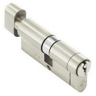 Securit S2095 Anti-Snap Euro Thumb Cylinder Nickel Plated 35 x 35mm