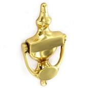 Securit S2245 Victorian Brass Urn Door Knocker 125mm