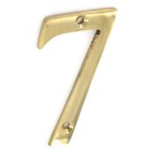 Securit S2487 Brass Numeral No 7 50mm * Discontinued Line *