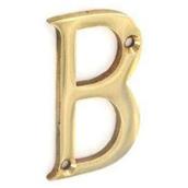 Securit S2491 Brass Letter B 50mm * Discontinued Line *