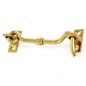 Securit S2556 Cabin Hook Brass 75mm