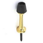 Securit S2574 Projection Door Stop Brass 63mm