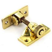 Securit S2584 Sash Fastener Brighton Brass 63mm