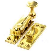 Securit S2585 Sash Fastener Arm Brass 63mm