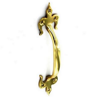 Securit S2682 Brass Fleur-De-Lys  Handle 175mm * Clearance *