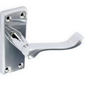 Securit S2701 Chrome Scroll Latch Handles 115mm