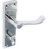 Securit S2702 Chrome Scroll Bathroom Handles 155mm