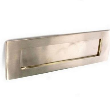 Securit S2745 Brushed Nickel Letter Plate 250mm