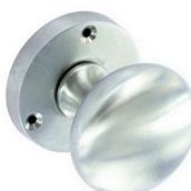 Securit S2780 Mortice Knobs Satin Chrome 57mm