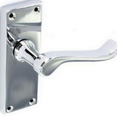Securit S2916 Scroll Chrome Latch Handles 118mm