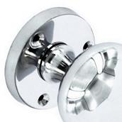 Securit S2927 Mortice Knobs Chrome 60mm