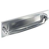 Securit S2931 Postal Knocker Letter Plate Chrome 250mm