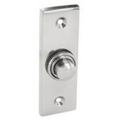 Securit S2942 Bell Push Chrome 75mm (Carded)
