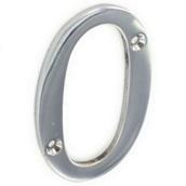 Securit S2960 Chrome Numeral No 0 75mm