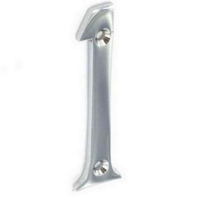 Securit S2961 Chrome Numeral No 1 75mm