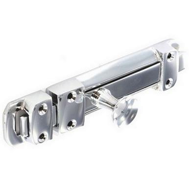 Securit S2972 Heavy Door Bolt Chrome 150mm