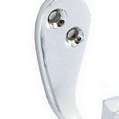 Securit S2981 Robe Hook Chrome 50mm