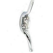 Securit S2989 Chrome Cleat Hook Chrome 70mm