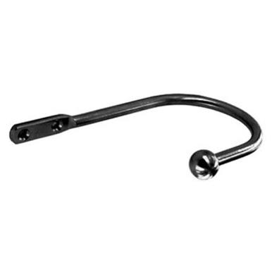 Securit S3003 Contemporary Curtain Holdback Black 170mm * Clearance *