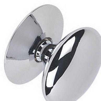 Securit S3020 Cupboard Knob Chrome Plated 35mm Card/2