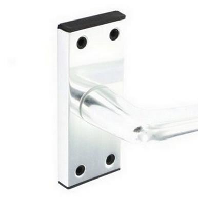 Securit S3078 Aluminium Latch Handles 100mm