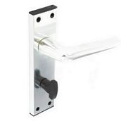 Securit S3079 Aluminium Bathroom Handles 150mm