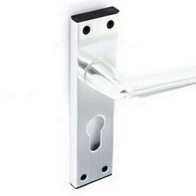 Securit S3080 Aluminium Euro Lock Handles 150mm