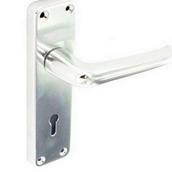 Securit S3104 Aluminium Lock Handles 150mm