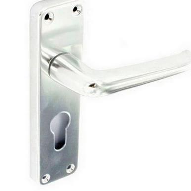 Securit S3107 Aluminium Euro Lock Handles 150mm