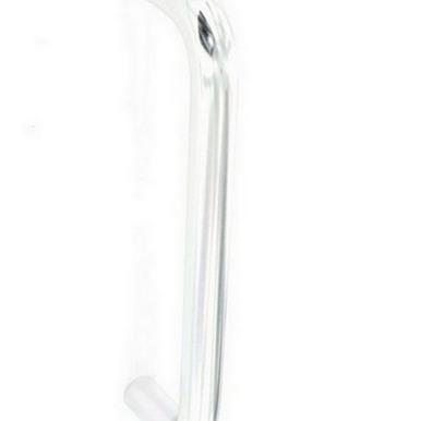 Securit S3128 Round Bar Pull Handle Aluminium 230mm