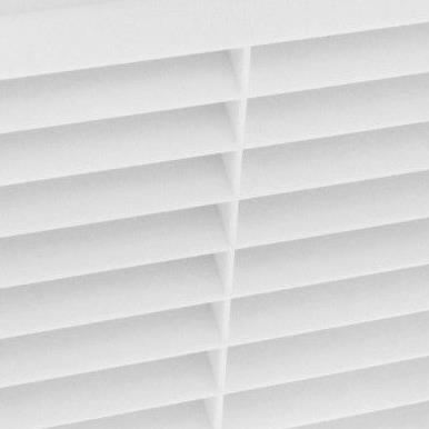Securit S3259 White Plastic Louvre Vent 9&quot; X 9&quot; with Fixed Fly Screen