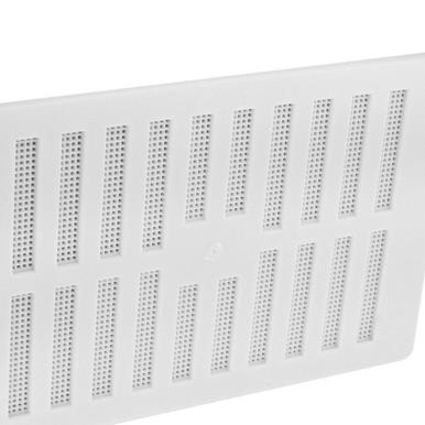 Securit S3261 Plastic Hit & Miss Vent White 9&quot; x 6&quot;