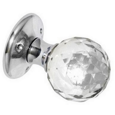 Securit S3291 Glass Mortice Knobs Chrome Ball 60mm * Clearance *