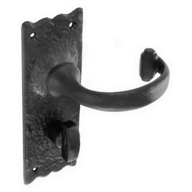Securit S3302BR Bathroom Handles Black Antique 150mm * Clearance *