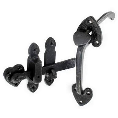 Securit S3311 Thumb Latch Black Antique 200mm