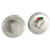 Securit S3424 Bathroom Thumbturn Satin Stainless Steel 50mm