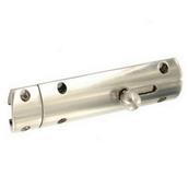 Securit S3432 Door Bolt Brushed Nickel 100mm