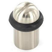 Securit S3435 Concealed Door Stop Brushed Nickel 30mm