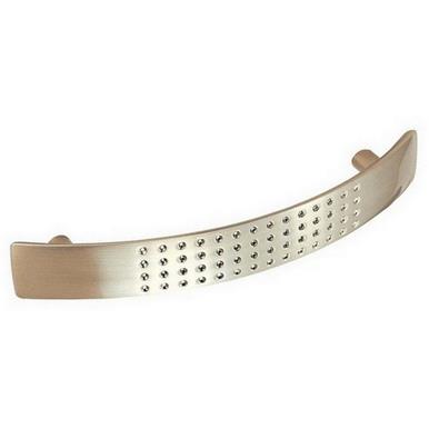 Securit S3538 Dimple Cupboard Handle Matt Nickel 96mm  * Clearance *
