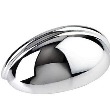 Securit S3681 Plain Drawer Pull Handle Chrome 64mm