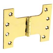 Securit S4250 Parliament Hinges Polished Brass 4 x 3 x 5